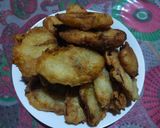 Gambar langkah 4 resipi Pisang goreng rangup.