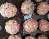 Foto del paso 4 de la receta: Albóndigas caseras, con zapallitos revueltos light