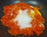 A picture of step 3 of Carrot Halwa Khoa Rolls.
