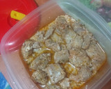 Foto del paso 1 de la receta: Atún en adobo al horno con papas cocidas