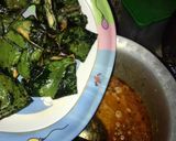 A picture of step 8 of Arvi leaf.