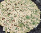A picture of step 3 of Methi Paratha.