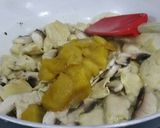 Foto del paso 10 de la receta: Filetes de pollo agridulces con manzana y champiñones