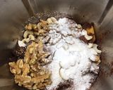 Foto del paso 1 de la receta: Bizcocho de chocolate, coco, anacardos y nueces