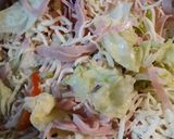 A picture of step 3 of Lazy Sunday Afternoon Gyro Salad.