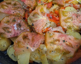 Foto del paso 1 de la receta: Raya con verduras al horno