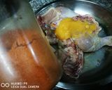 A picture of step 5 of Grilled mango chicken.