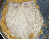 A picture of step 4 of Chizza (Chicken Pizza).