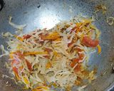 A picture of step 7 of Falafal sandwich.