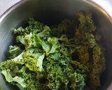 A picture of step 1 of Creamy Kale & Sausage Pasta.
