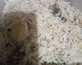 A picture of step 8 of Beef aloo white pulao.