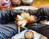 A picture of step 7 of Crispy Enoki Rolls.
