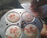 A picture of step 2 of Carrot idli.
