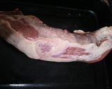 Foto del paso 1 de la receta: Peceto a la pimienta. Con milhojas de papa