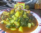 A picture of step 4 of Potatoes porridge.