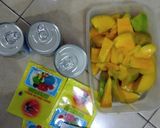 Foto langkah ke 1 dari resep Puding mangga.