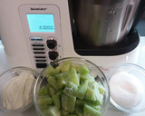 Foto del paso 1 de la receta: Helado de melón elaborado con la Monsieur Cuisine Plus