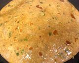 A picture of step 6 of Methi Achari masala paratha.
