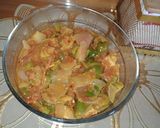 A picture of step 4 of Chicken jalfrezi.