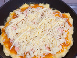 Pizza Teflon (Roti Tawar) - kids friendly