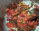 A picture of step 6 of Gujarati Toor dal.