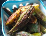 करारी भिंडी (karari bhindi recipe in Hindi) रेसिपी चरण 5 फोटो