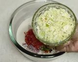A picture of step 7 of Rice veggie pancake.