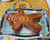 Une image de l'étape 14 de Gâteau bonhomme à la pistache et noix de cajou.
