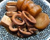 A picture of step 9 of Squid 🦑 and Daikon (Ikadaikon).