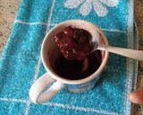 Foto del paso 4 de la receta: Natillas con coulis de cereza