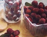 Hình bước làm 3 của món Rượu trái thanh mai