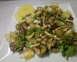 Foto del paso 7 de la receta: Ensalada de pollo y piña