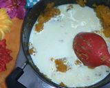 A picture of step 3 of Pumpkin halwa(grandma recipe).
