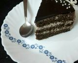 A picture of step 11 of Chocolate Mirror Glaze Cake without Egg, Maida & heart cake Mold.