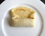 A picture of step 6 of ‘Mlyntsi’ Ukrainian Thin Pancakes with Chicken Filling.