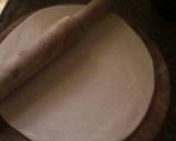 A picture of step 6 of Chapati.