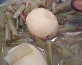 Foto del paso 3 de la receta Borrajas con aceite de ajo negro