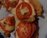 Foto del paso 3 de la receta: Milanesa de pollo napolitana brava