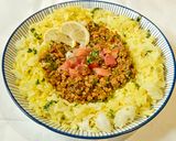 صورة لخطوة 8 من وصفة أرز باللحم المفروم والكزبرة