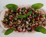 Pas rețetă Salată de fasole Boamba încondeiată (de post) 2 fotografie