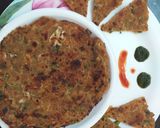 मिक्स वेजिटेबल पराठा(Mix vegetable Parathe chaat recipe in Hindi) रेसिपी चरण 5 फोटो