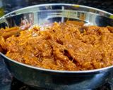 A picture of step 1 of Prawn Sahi Biryani in my style.