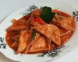 Foto langkah ke 6 dari resep Tahu Saus Padang.