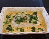 A picture of step 5 of Roasted Fish Fillets in a Lemon Jalapeno Cream Sauce.