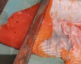 Une image de l'étape 7 de Truite fumée sans bois ou truite gravlax au thé fumé.