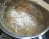 A picture of step 2 of French Onion Soup.