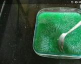 A picture of step 11 of Kiwi Agar agar.