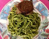 Foto del paso 5 de la receta: Tallarines verdes con pesto limeño