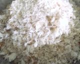 A picture of step 1 of Dessicated Coconut.