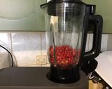 Une image de l'étape 2 de Mousse de groseilles rouges.